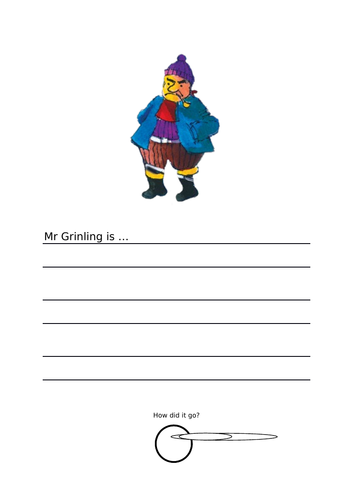 Lighthouse Keeper's Lunch Literacy Worksheets