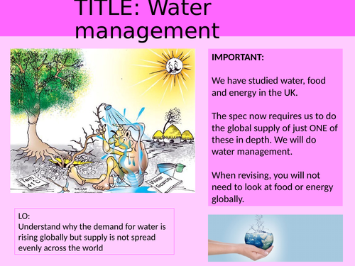 Global Water Supply