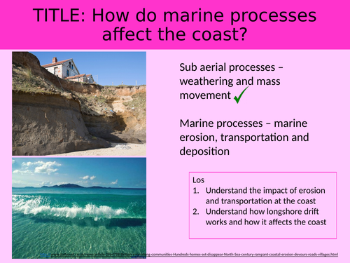 Marine processes