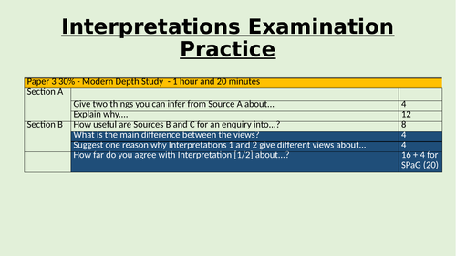 Hitler's rise to power-  Interpretations Model Answer