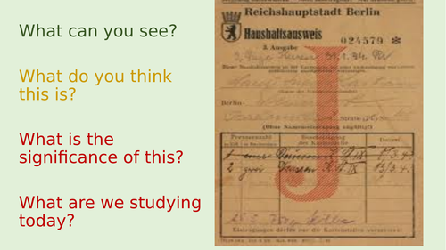 Nazi persecution of Jews