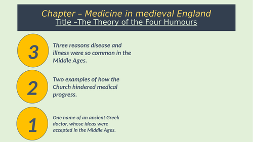 Theory of four humours