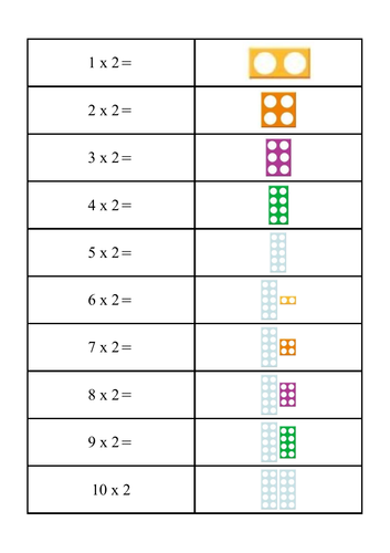 Multiplication tarsia puzzle!