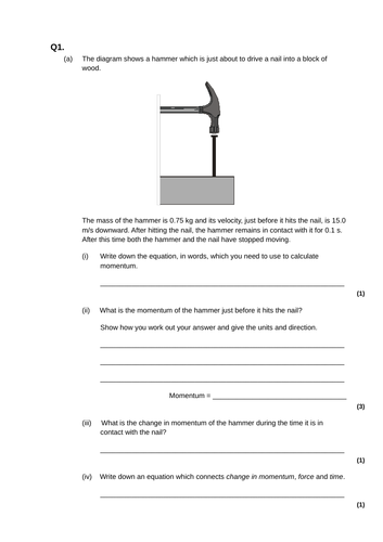 Gcse Aqa Physics Forces Revision 1 Teaching Resources 1928