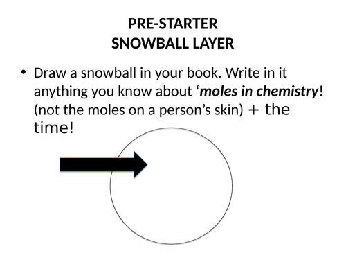 2018 AQA GCSE Chemistry Unit 1 (C1): Quantitative Chemistry - Moles L1