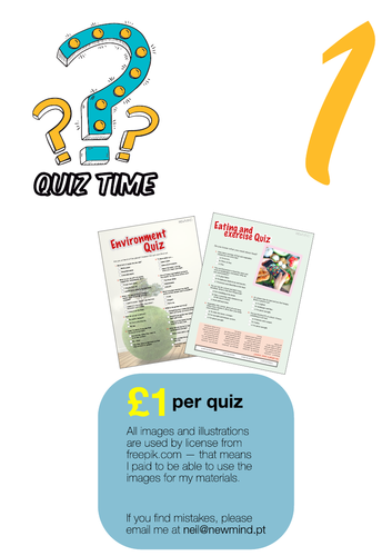 2 quizes / printables [# 1]