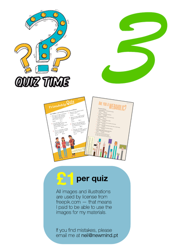 2 quizes / printables [# 3]