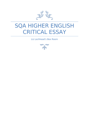 Liz lochhead essay 06 picture