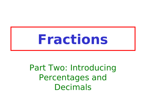 GCSE Edexcel Maths Number Fractions Conversion | Teaching Resources
