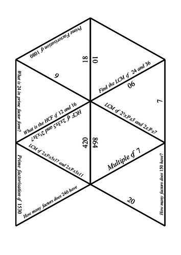 GCSE Edexcel Maths Number Tarsia Arithmetic