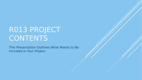 R013 coursework image