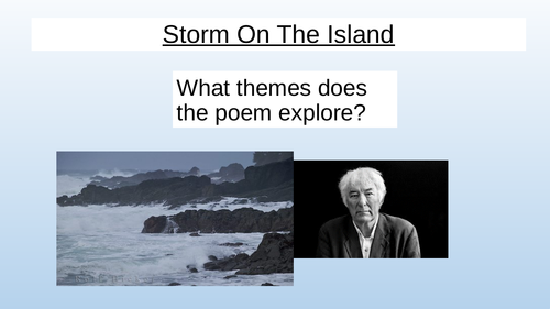 Storm on the Island - Detailed Language Analysis