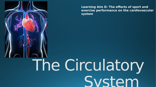 BTEC Sport Level 3 Anatomy & Physiology Learning Aim D: Cardiovascular