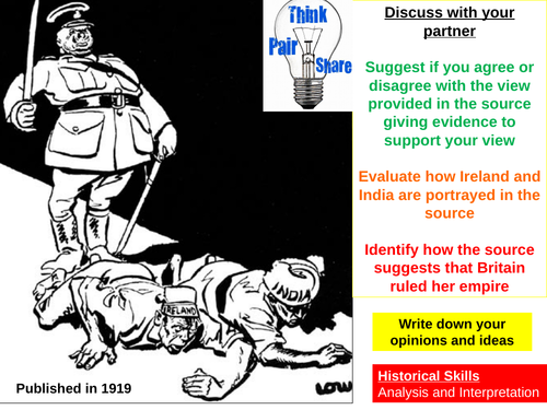 Similarities and Differences - British Empire in India and Ireland
