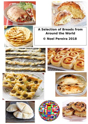 A Selection of Breads from around The World