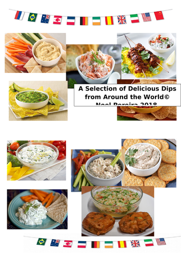 A Selection of Dips from around the World