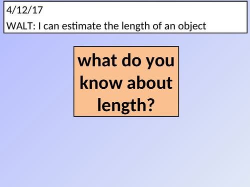 Comparing units of measure LKS2 Maths weeks planning and resources - Measure