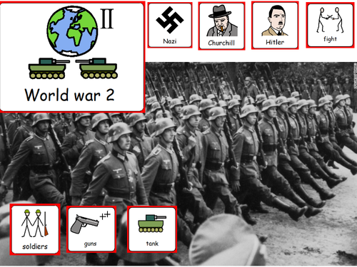 World War 2 SEN symbols