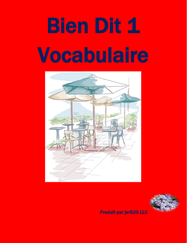 Bien Dit 1 Chapitre 1 Vocabulaire List and Quizzes