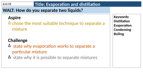 Activate 2: Separation techniques