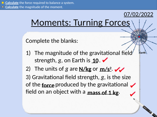 Gcse Physics Moments And Turning Forces Teaching Resources