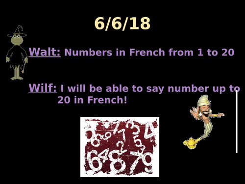 Les nombres en français