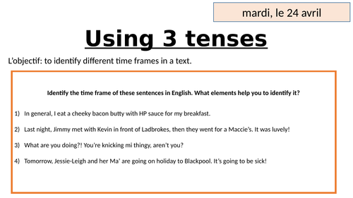 Studio 2 - 3.5. Using 3 tenses