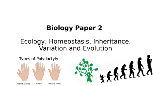AQA (New Specification) Paper 2 Biology Revision