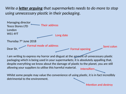 AQA Paper 2 Q5 writing - five exemplars of different purposes and forms. Ideal for revision!