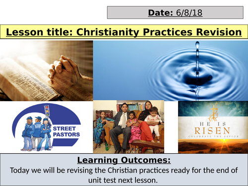 L19. Revision AQA Religious Studies GCSE Christianity