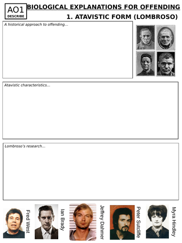 AQA A-LEVEL  FORENSIC 12 page booklet and 8 page booklet