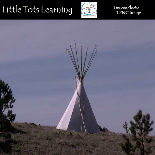 Teepee Photo - Native American - Commercial Use