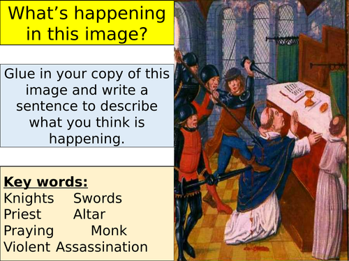 Who murdered Thomas Becket?