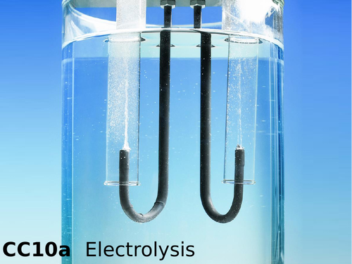 Edexcel CC10a Electrolysis