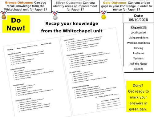 Whitechapel Revision