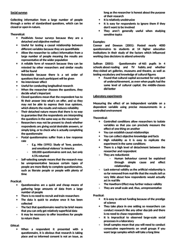 AQA A Level Sociology Research Methods Notes