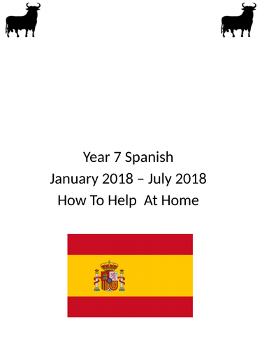 Year 7 Spanish Parental Support Guide - Increase Parental Engagement