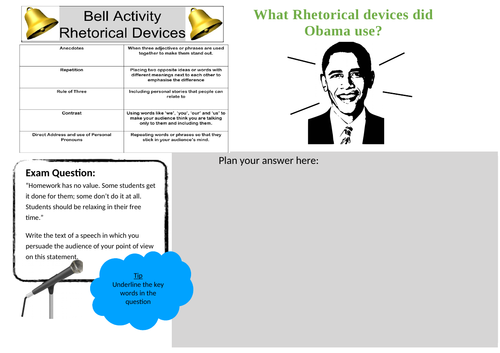 Writing a Persuasive Speech Language Paper 2 Q5