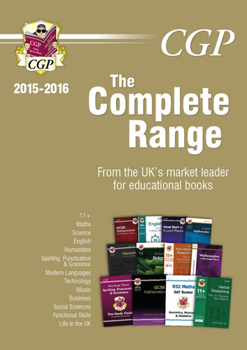 CGP_Books_CATB_2015_2016 | Teaching Resources