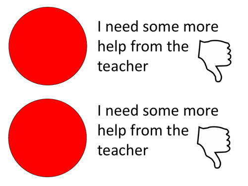 Classroom Management Aids - Traffic Lights