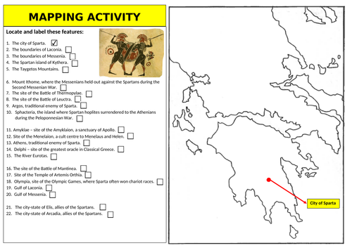 Spartan Society - Mapping Activity