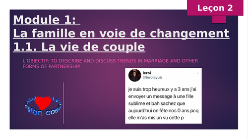 AQA ALevel - 1.1. L'��volution de la vie de couple 2/2