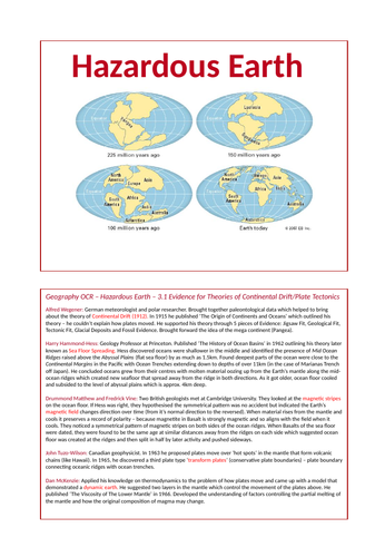 Hazardous Earth - OCR Geography A-level