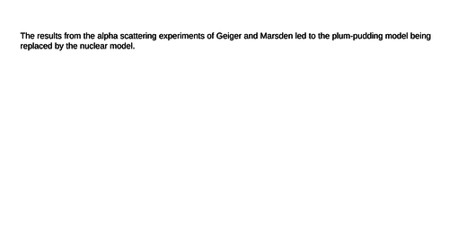 Discovery of the nucleus