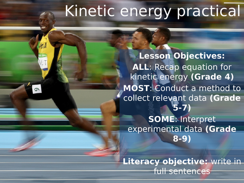 Kinetic Energy Practical