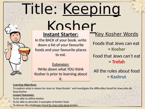 Judaism: Keeping Kosher