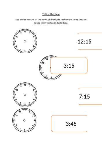 Directions & Telling the Time (KS2/KS3)