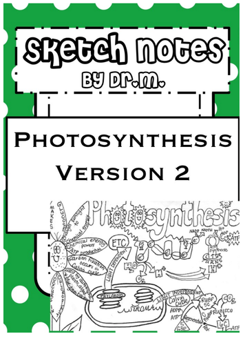 Photosynthesis Sketch Notes