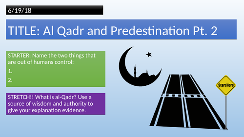 Edexcel Religious Studies Spec B - Muslim beliefs // Al Qadr pt.2