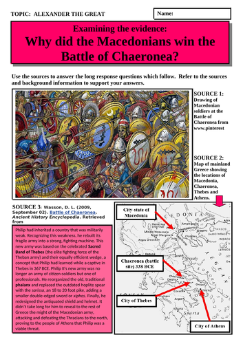 Why did the Macedonians win the Battle of Chaeronea?